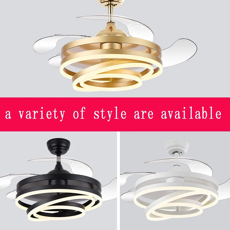 Modern Remote Control Fan