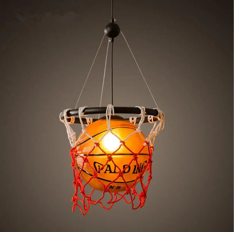 Sport Theme basketball Pendant light
