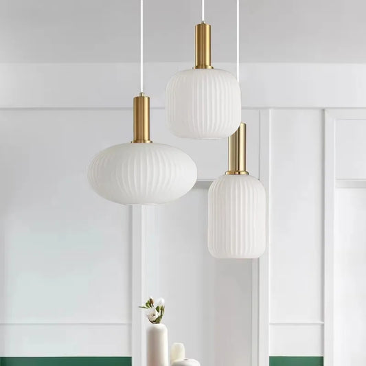 Simplicity Free Combination White Nordic LED Pendant Lights