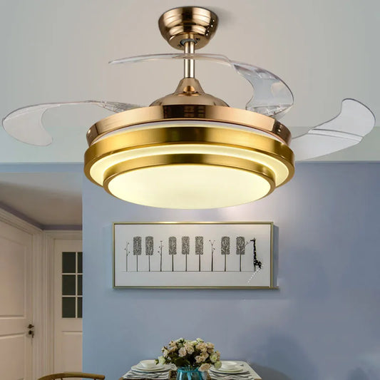 Nordic Remote Control Ceiling Fan with Light