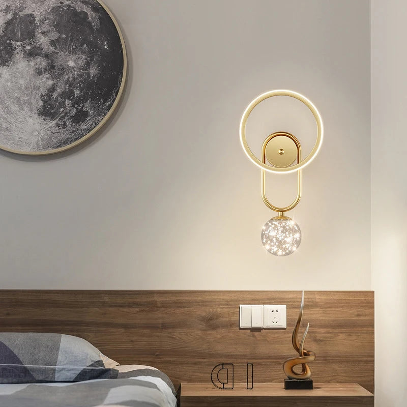 LED Bedside Reading Wall Lamp