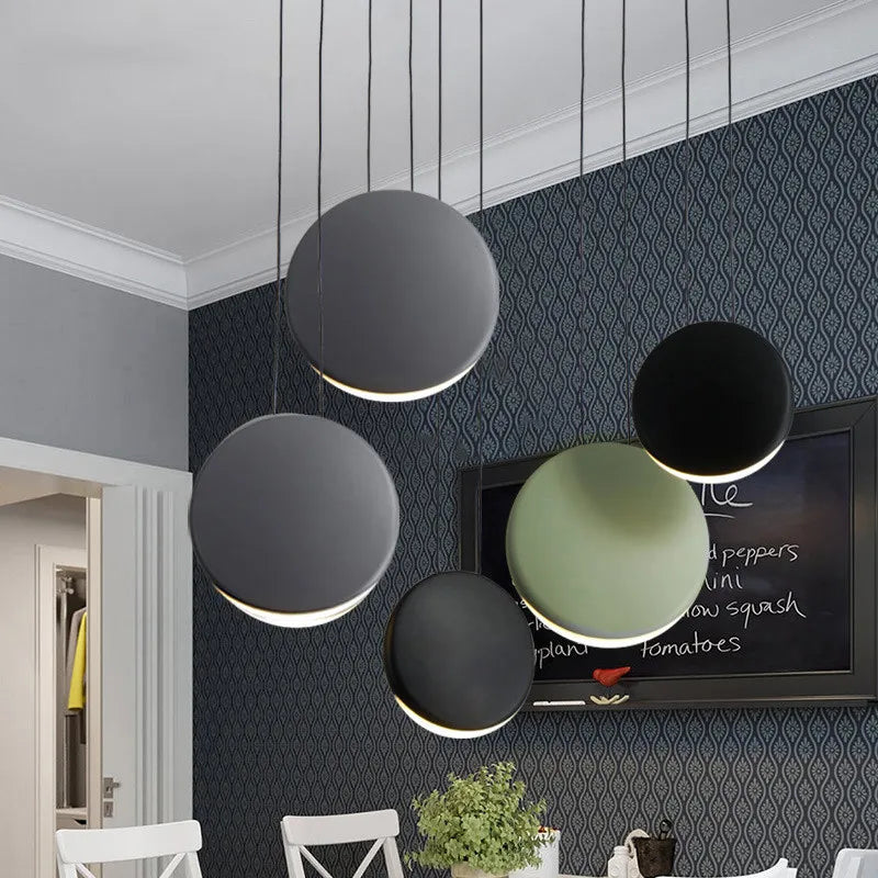 Atmosphere Creative Background Crescent Pendent Lamp
