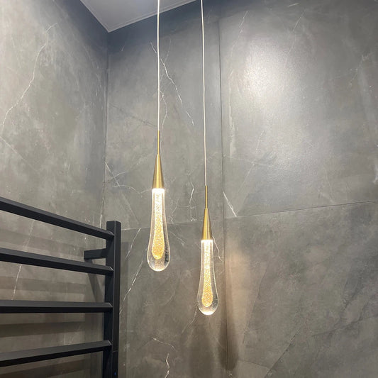 Post-Modern Crystal Glass led Pendant Light