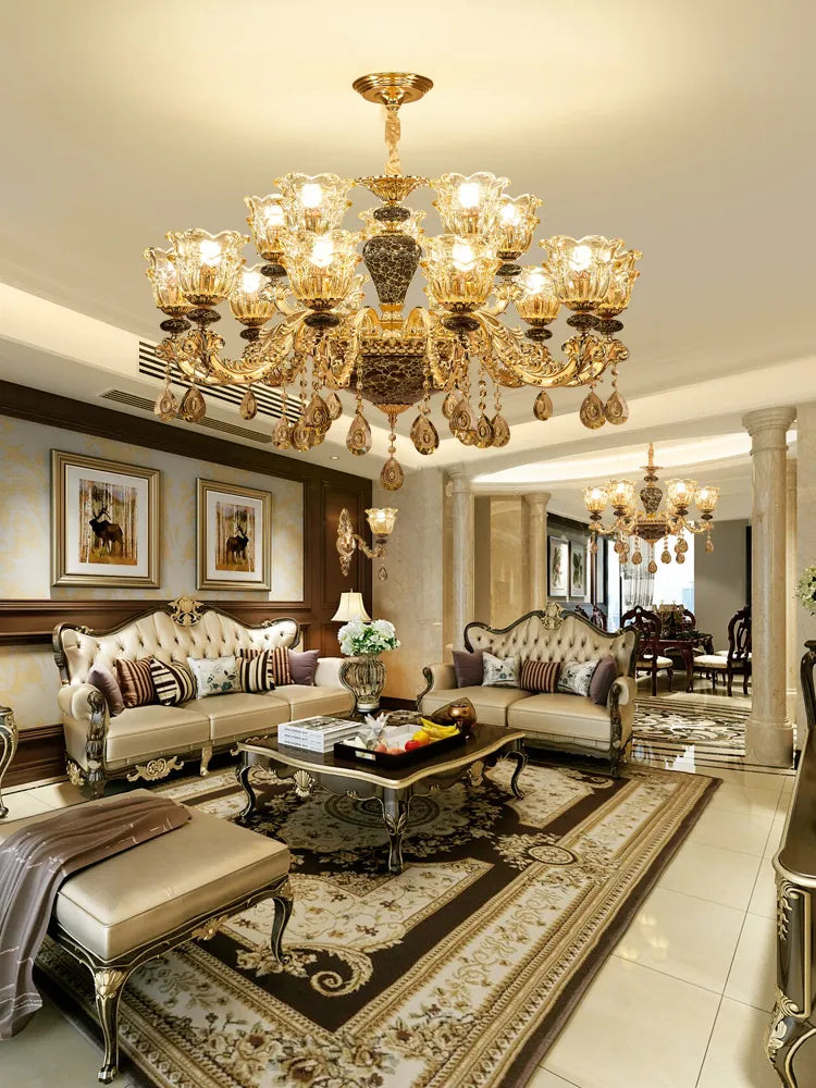 French Luxury Crystal Chandelier