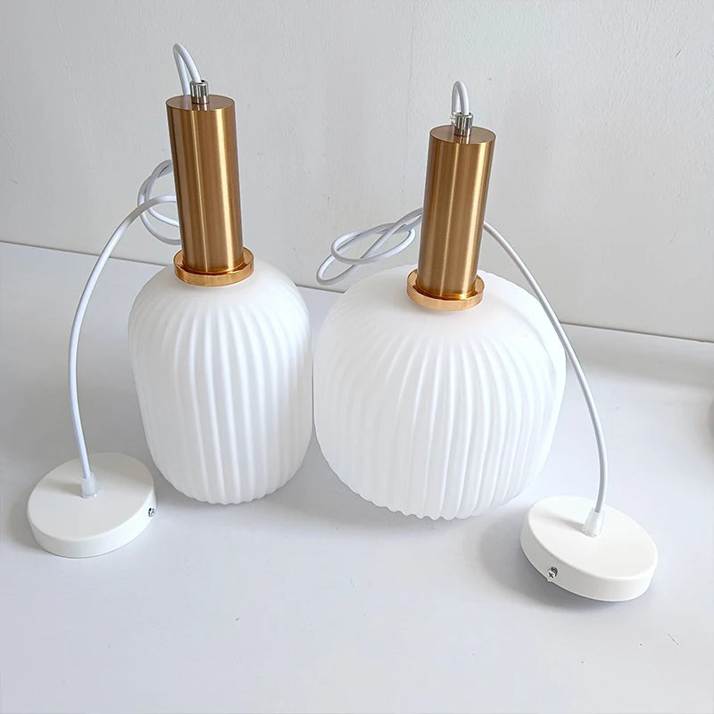 Simplicity Free Combination White Nordic LED Pendant Lights