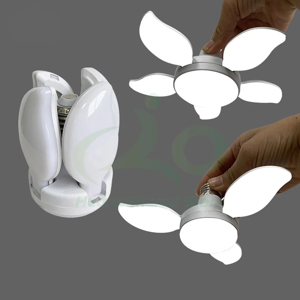 LED Five-leaf Folding 360 Degree light bulb's
