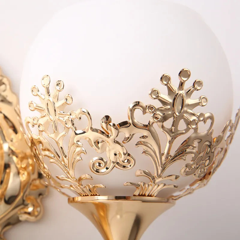 Gold Single And Double Head sconce light