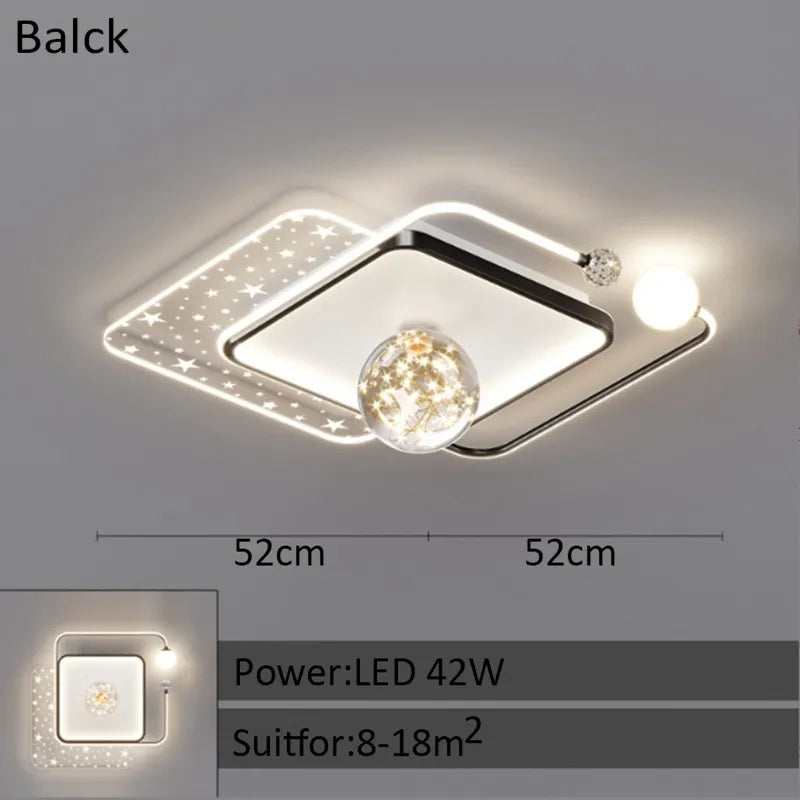 Gypsophila LED Children's Room Chandelier