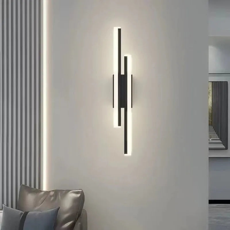 Acrylic double Line Sconce light