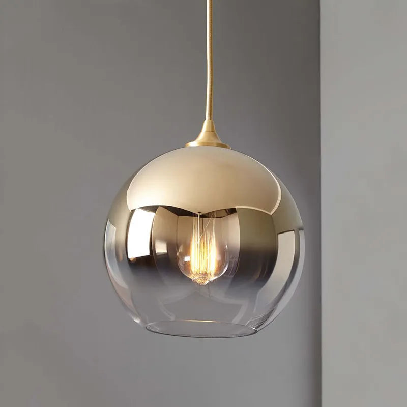 Nordic Glass Ball pendent light