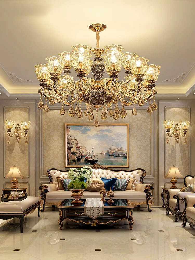 French Luxury Crystal Chandelier