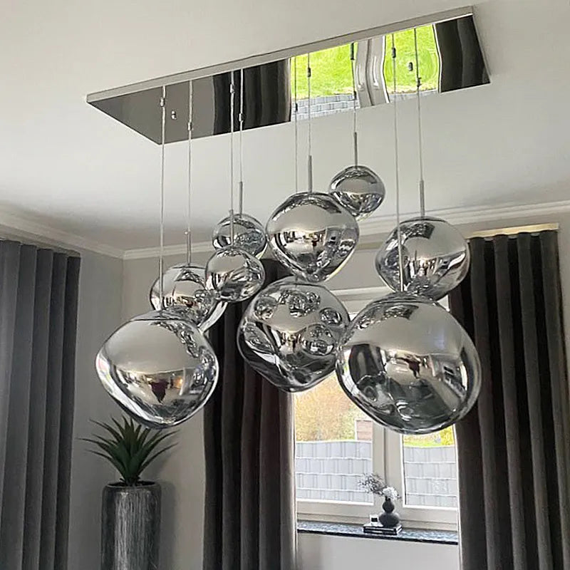Nordic LED bubble chandelier