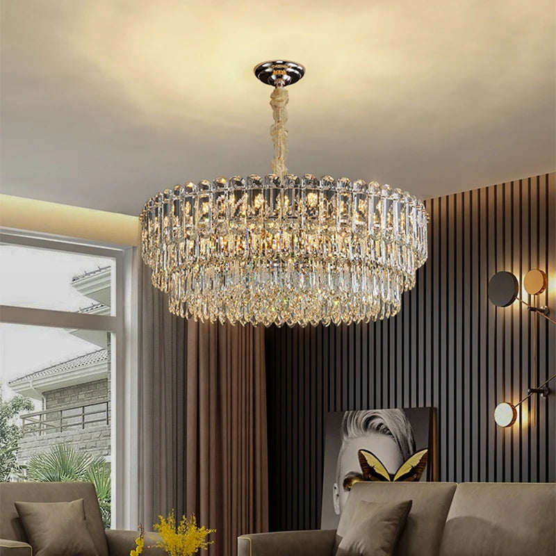 Crystal Chandelier Simple Atmosphere light
