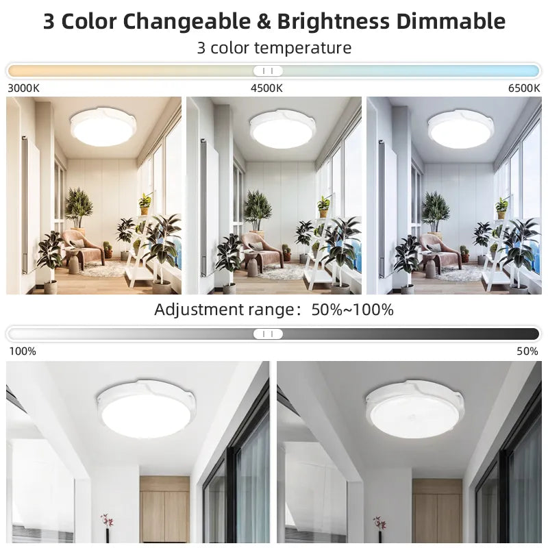 Smart Indoor Solar Ceiling light