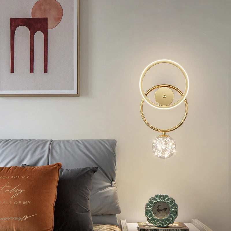 LED Bedside Reading Wall Lamp