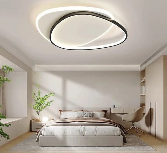 Luces de techo LED modernas para dormitorio, estudio, sala de estar, lámparas de iluminación redondas para interiores, decoración, Luminaria, Lustres, lámparas Avize