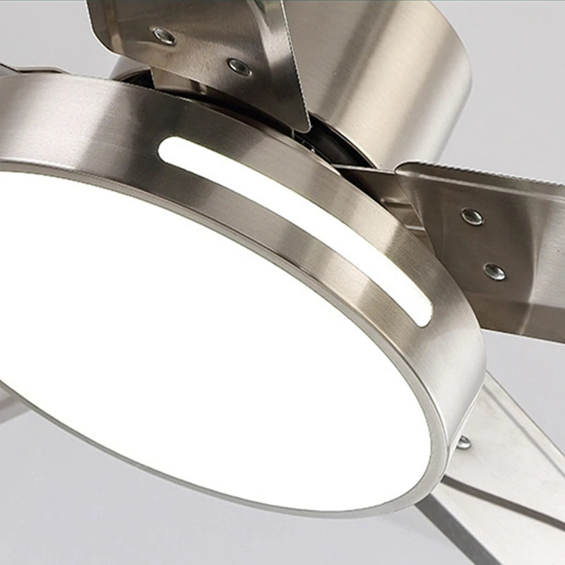 Nordic LED ceiling Fan/w light