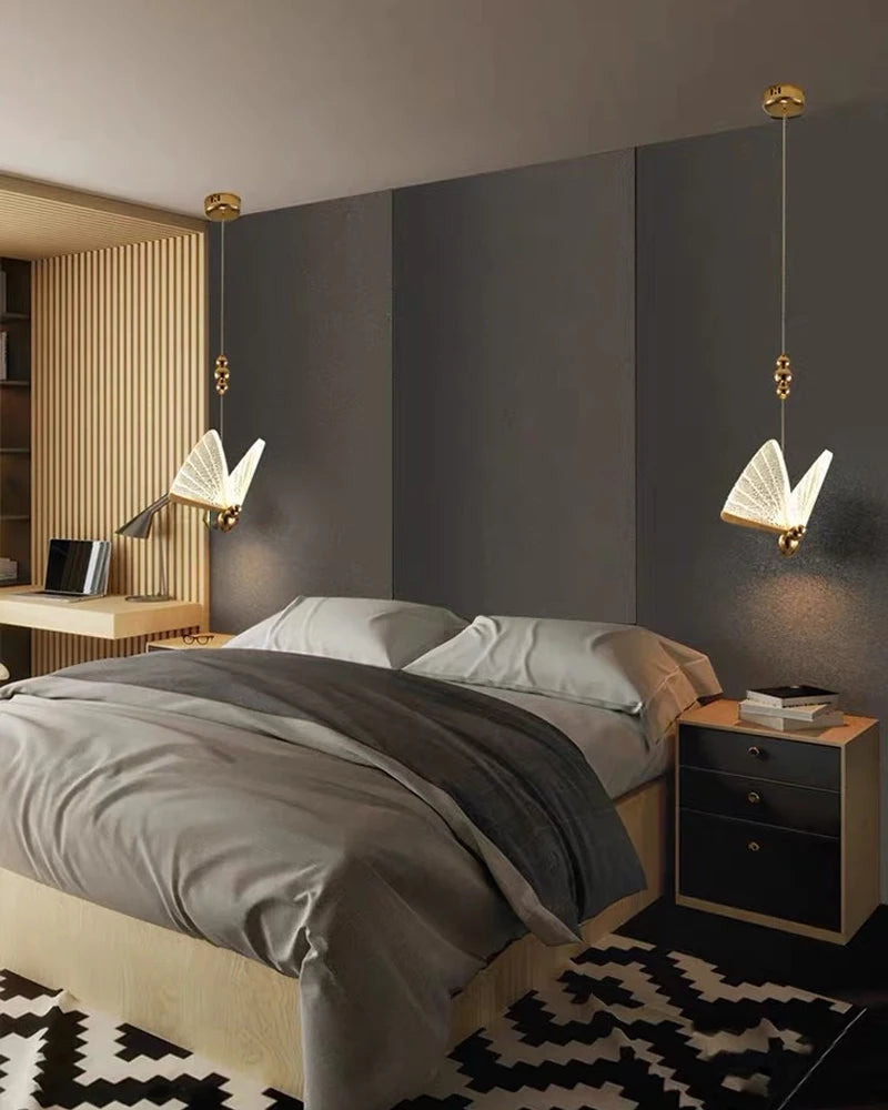 LED Butterfly Hanging pendent light