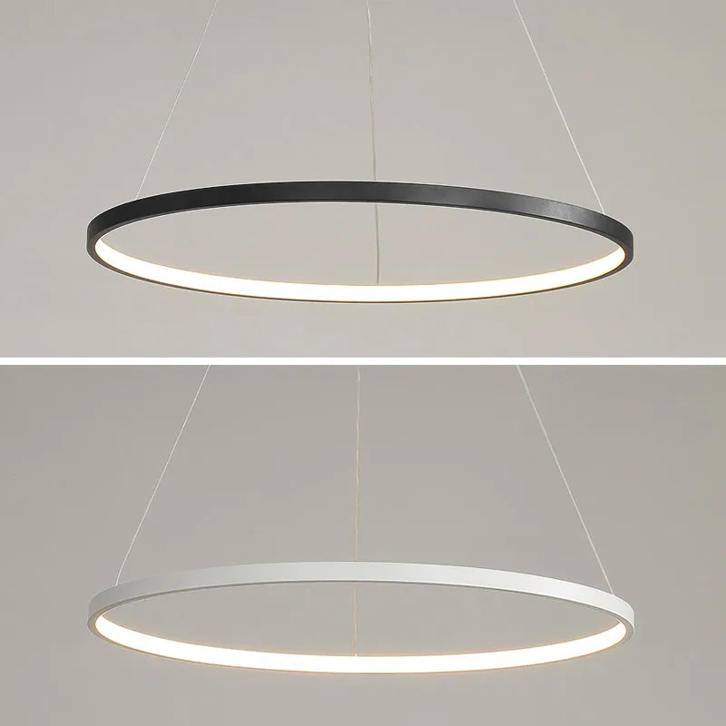 Modern Round Ring Led Pendant Light