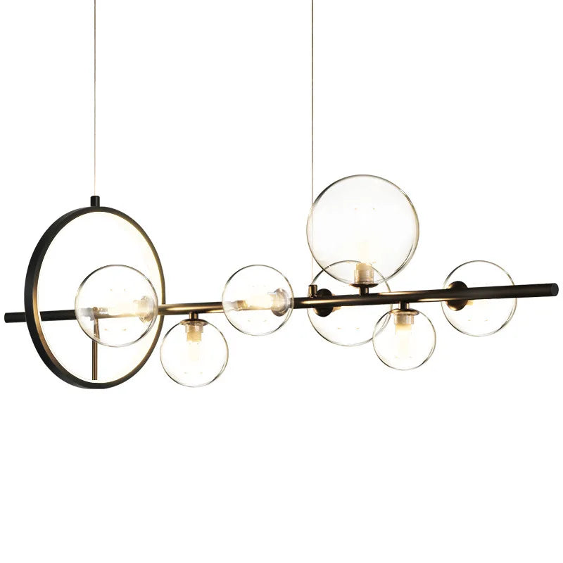 Nordic Designer Bubble Ball Glass chandelier