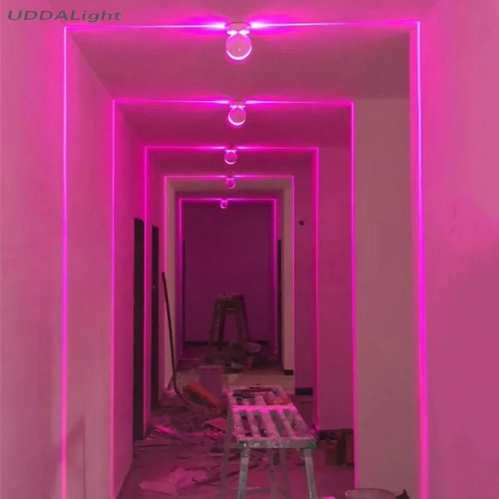 Modern Aluminum RGB Remote Control Lighting