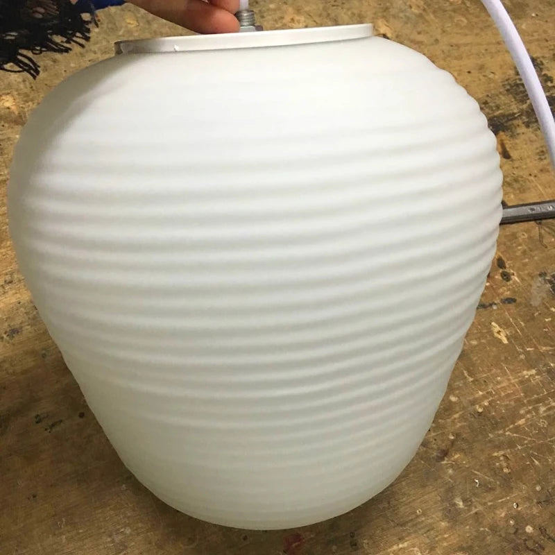 Nordic milky White Glass pendent lights