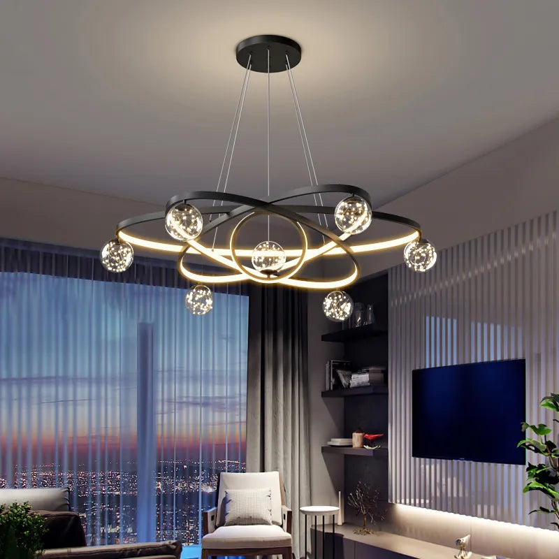 Modern ceiling chandelier