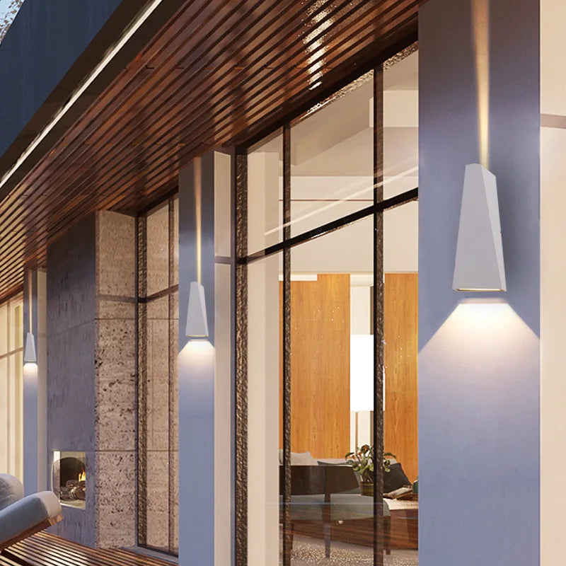 LED Waterproof up and down Garden sconce lights