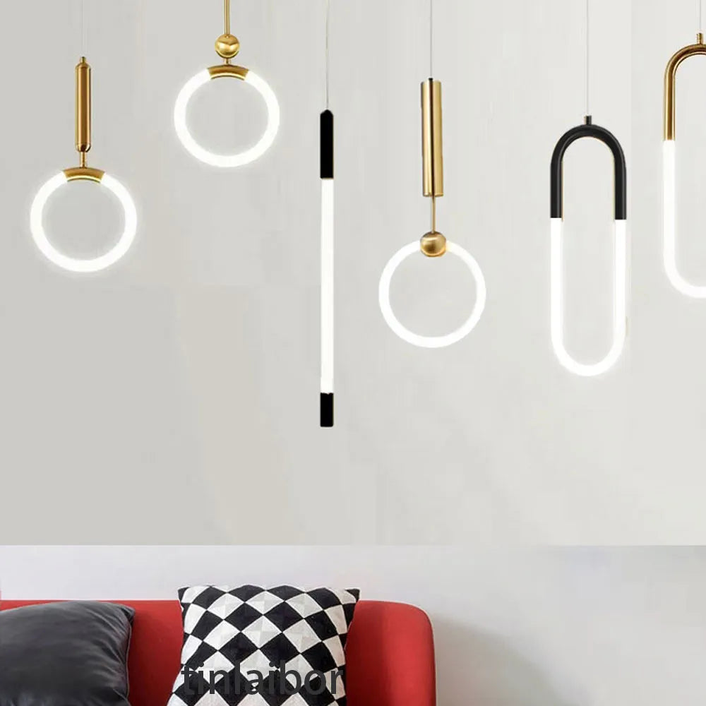 Nordic LED Pendant light 360 ° glow
