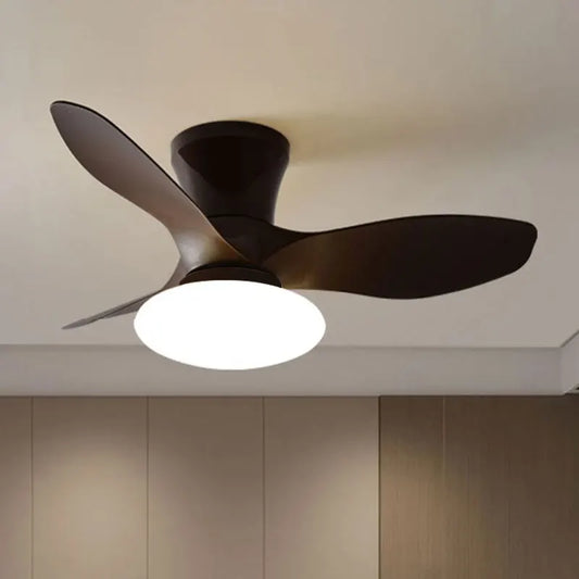 Mini Ceiling Fan Lamp With Remote Control