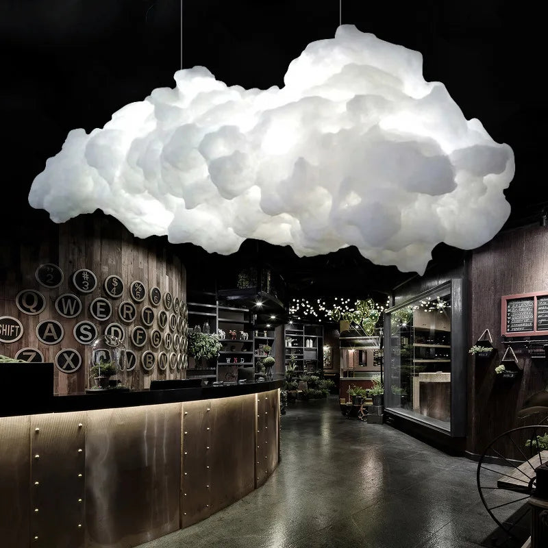 Led Floating Cloud Pendant Light