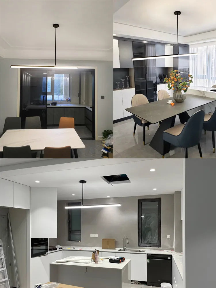 Pendent counter strip light