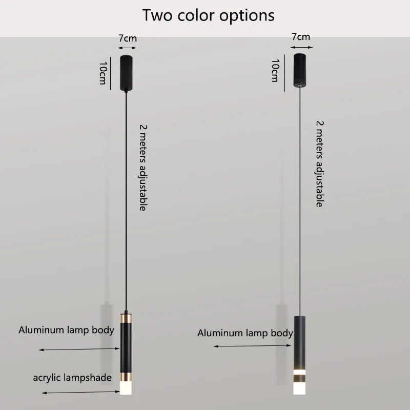 Nordic luster LED pendent lights