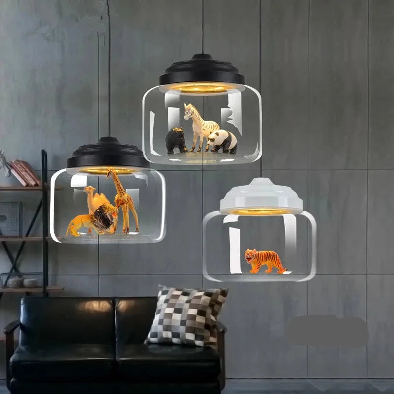 Nordic animal Pendant Lights