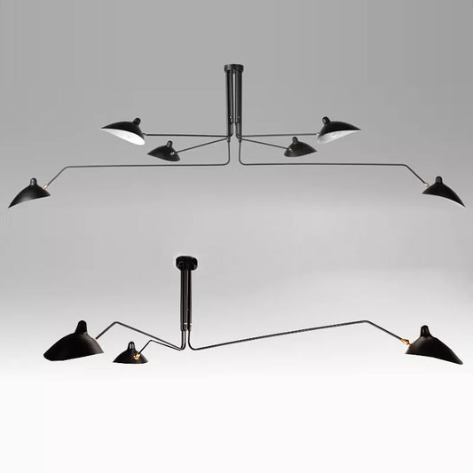Nordic Retro Multi heads Pendent Light