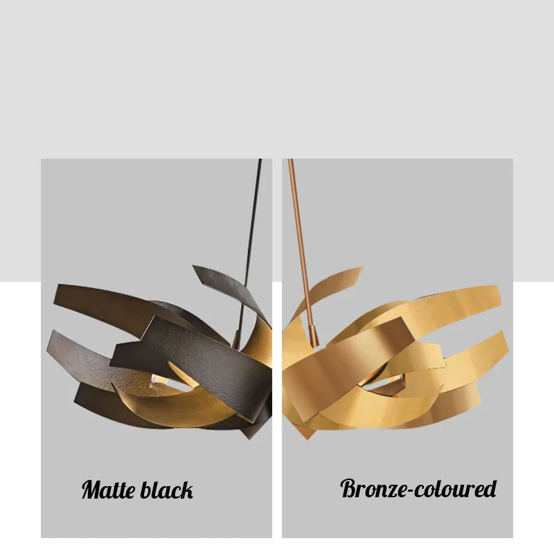 LED Iron art Luxury Decorative Chandelier