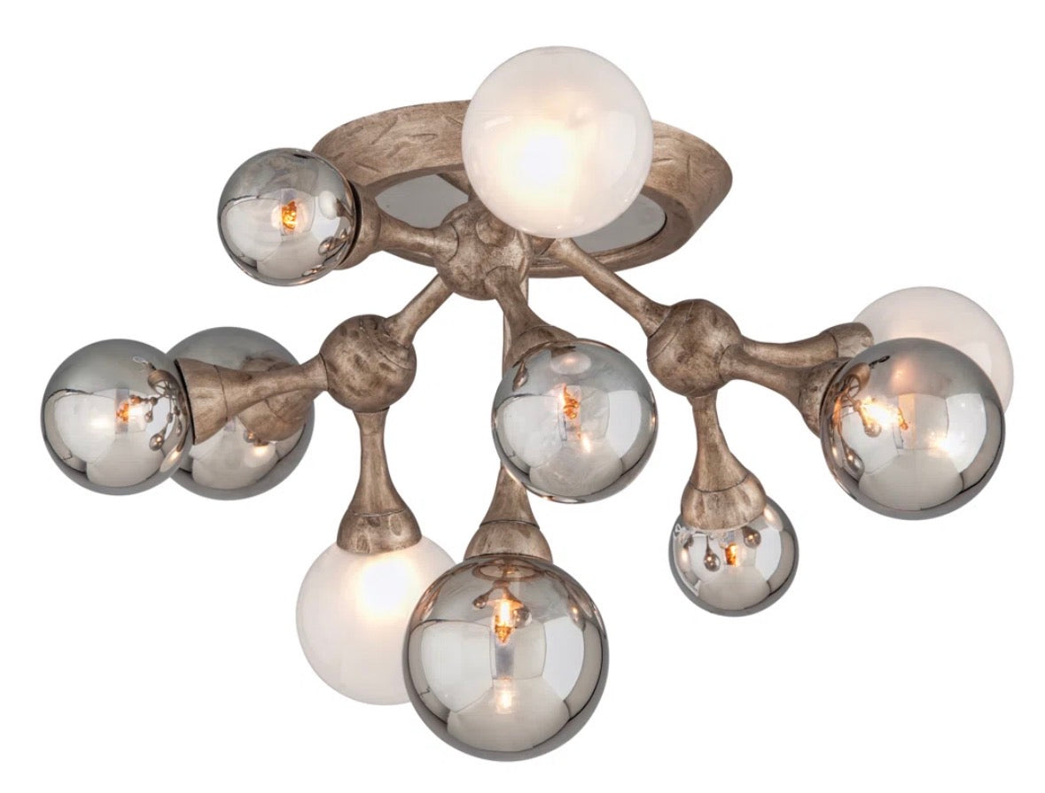 Element Glass Semi Flush