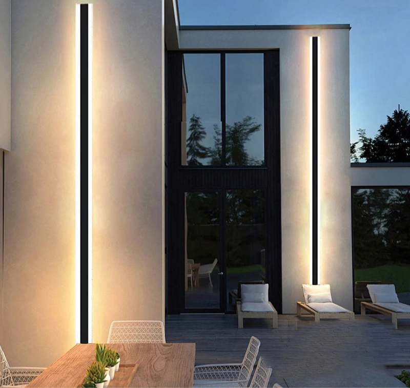 Outdoor Waterproof Modern LED Wall Lights With Remote control