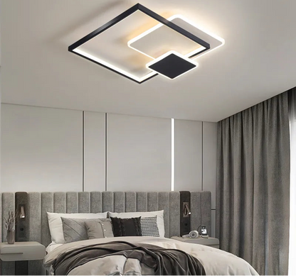 Lámpara de araña LED regulable de acrílico