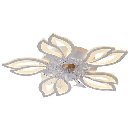 Nordic Creative flower Ceiling Fan with Remote Control