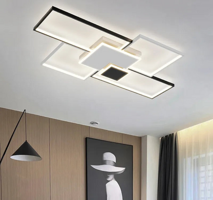 Lámpara de araña LED regulable de acrílico