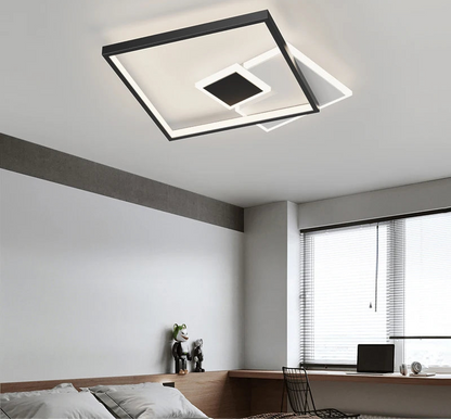 Lámpara de araña LED regulable de acrílico