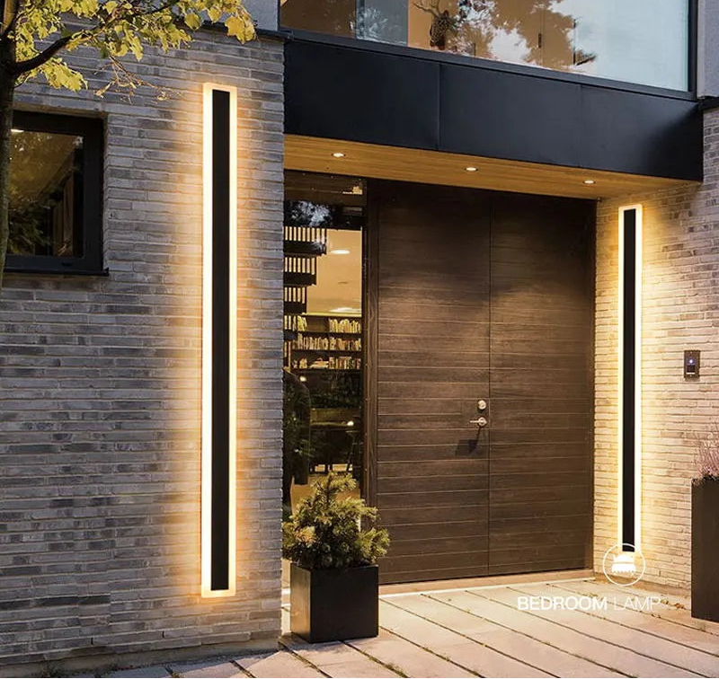 Outdoor Waterproof Modern LED Wall Lights With Remote control