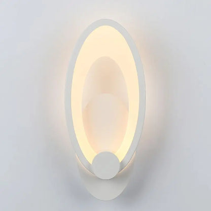 LED Oval Acrylic Sconce light