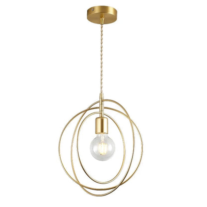 Luces colgantes Led, lámpara colgante dorada E27, lámparas decorativas para sala de estar, accesorio de iluminación colgante para cocina, iluminación interior