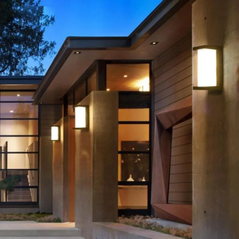 Extra Large Radar Motion Sensor waterproof LED outdoor sconce light