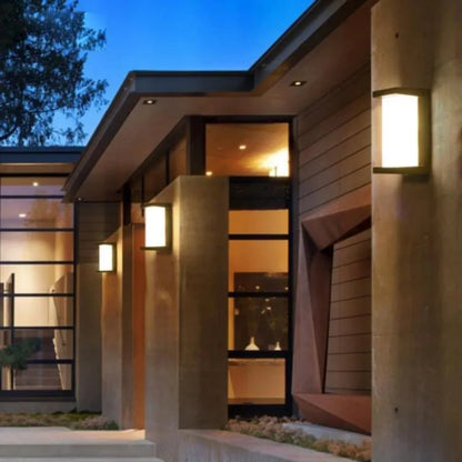 Extra Large Radar Motion Sensor waterproof LED outdoor sconce light