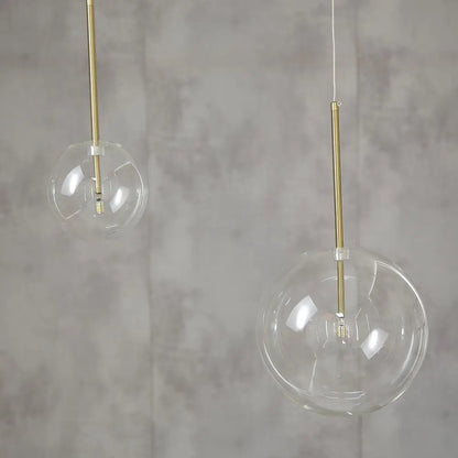 Nordic Modern Bubble Glass Pendant Light