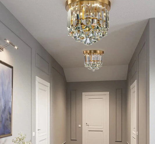 Dot drop LED crystal Ceiling lights