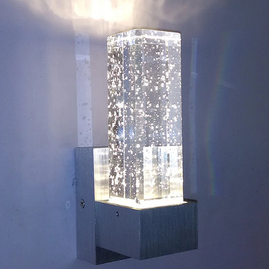 Crystal Bubble Led sconce Light